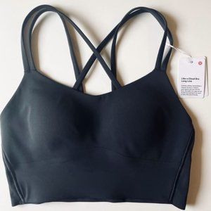 4 NWT Lululemon Like a Cloud Longline Bra B/C cup- Black